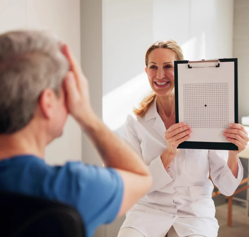 quality eye care checking at vasan healthcare hospital