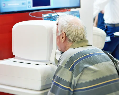 Professional eye care services at vasan health care hospital