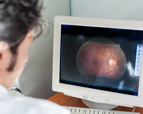 Professional eye care services at vasan health care hospital