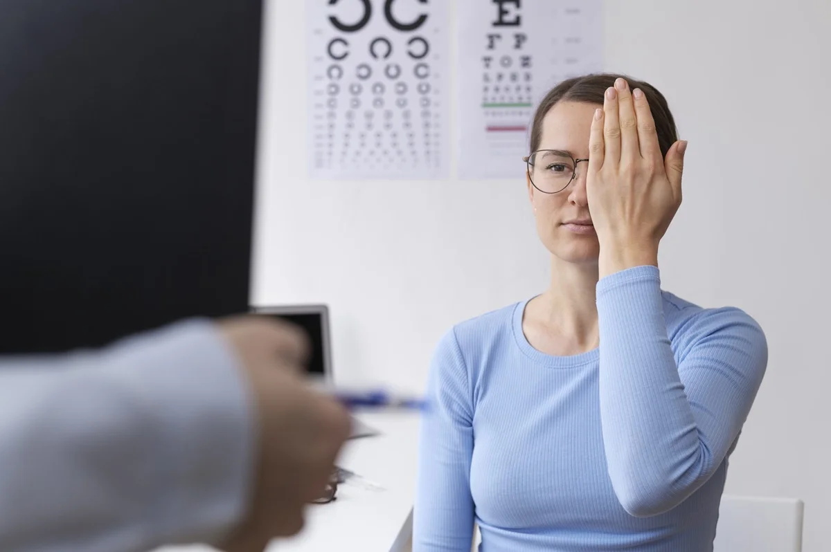 Low vision services with significant visual impairment