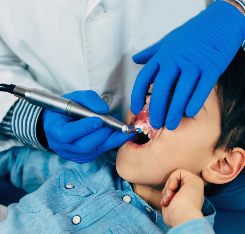 Child-friendly dental care at Vasan Healthcare Hospital