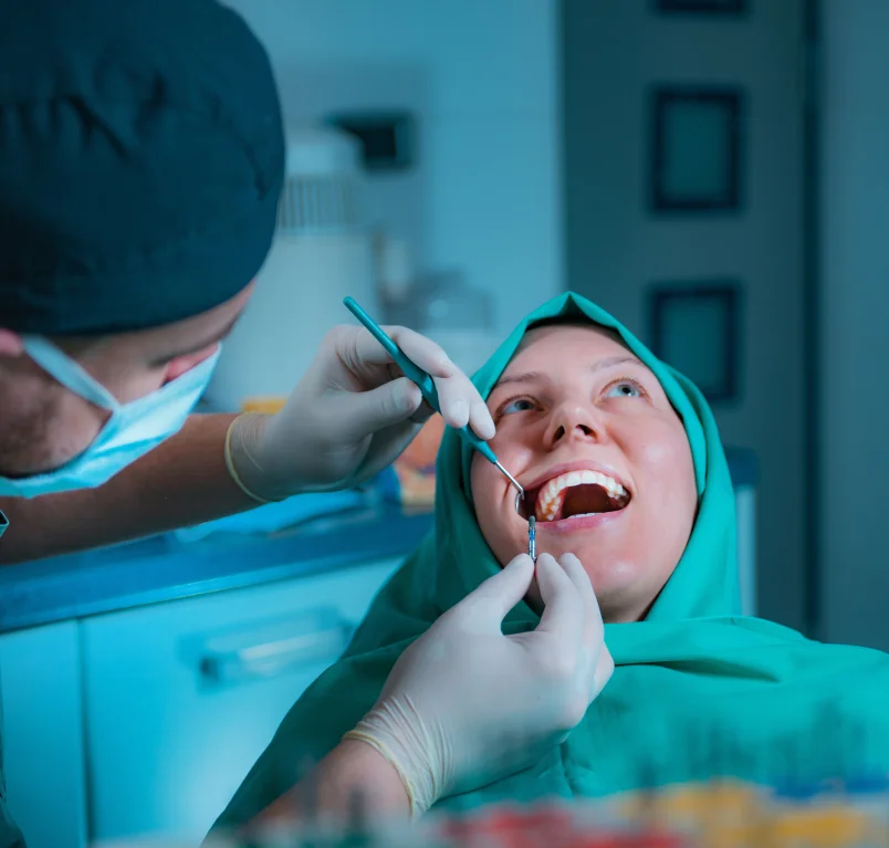 Emergency tooth removal at Vasan Healthcare Hospital